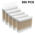 thumbnail image 1 of Swab With Two Swab Stick Sainable Of Bamboo Swab For Make Up500pcs-, 1 of 3