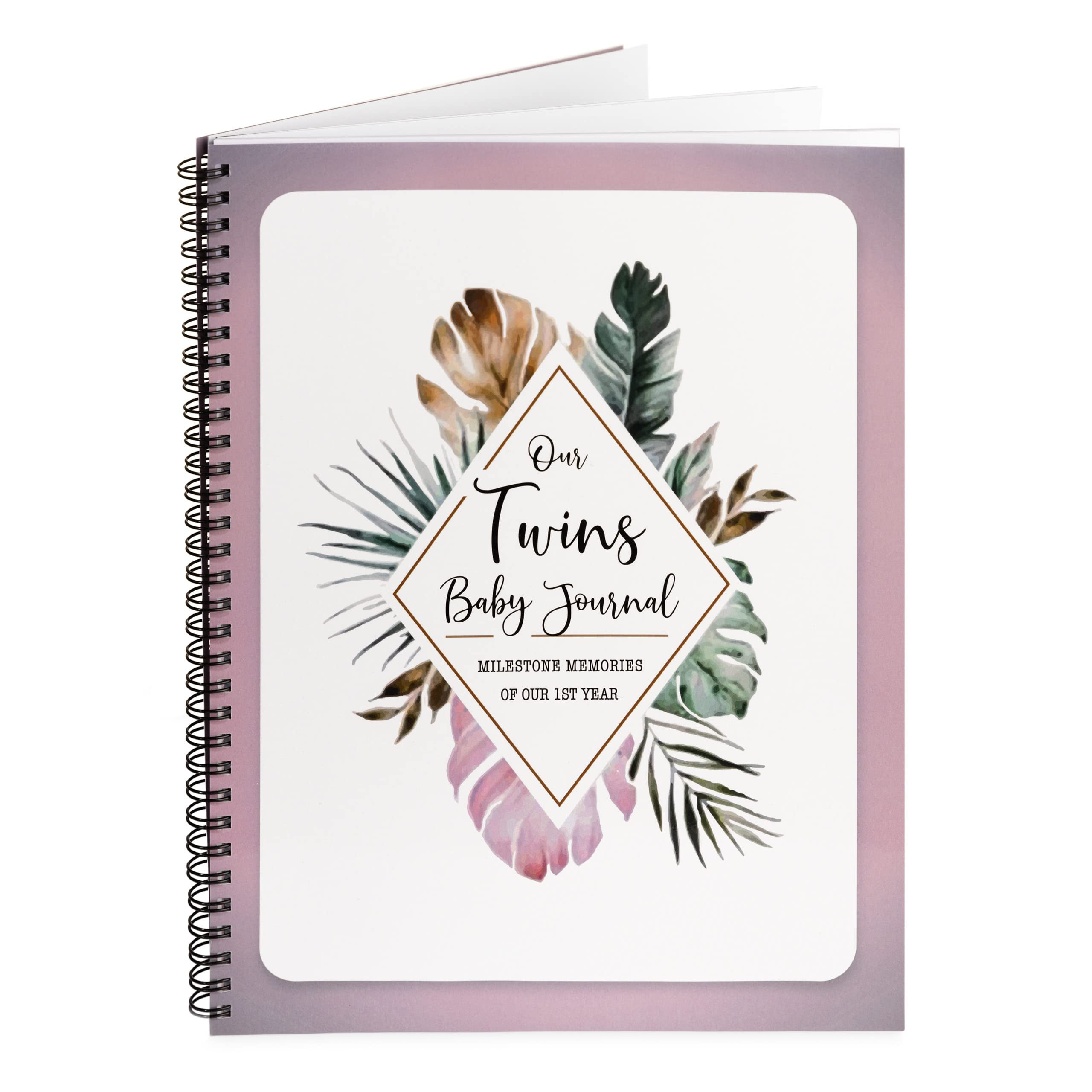 Personalised Notebook Notepad A5 School Stationary Modern Floral Wedding Planner 