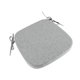 thumbnail image 4 of Cojín de sillas Cojín multipropósito Multipropósito Almohadilla sin deslizamiento de la almohadilla de lino lavable para el sofá doméstico Decoración Gris claro, 4 of 8