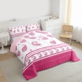 thumbnail image 3 of Castle Fairy Teens Hippie Paisley Twin Comforter Sets,Bohemian Chic Floral Bedding Set, 3 of 8