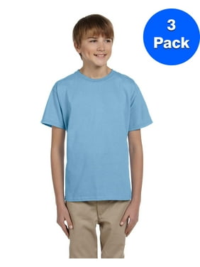 Fruit Of The Loom Big Boys Shirts Tops Walmart Com - gold chain roblox six pack t shirt