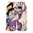 thumbnail image 4 of Invader Zim Dib Gaz Short Sweatpants Summer Daily Cozy Lounge Shorts 3D Printed Beach Shorts Sweatpants With Drawstring And Pockets, 4 of 7