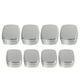 thumbnail image 1 of 8PCS Cajas de aluminio Cajas de cosméticos Aluminio Vacío de latas cuadradas con tapa, 1 of 5