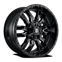 Fuel 1PC Aluminum Rim D595 SLEDGE 18X9in Gloss Black Milled Finish, D59518908257
