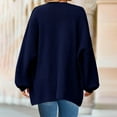 thumbnail image 4 of Jacket for Women Casual Fall Fashion Solid Long Sleeve Open Front Cardigan Jackets, 4 of 4