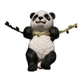 thumbnail image 4 of Estatuilla de estatua de jardín de animales Cola Escultura de panda, 4 of 8