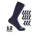 thumbnail image 1 of Fruit ot the Loom Calceta Escolar para Niña, Talla Grande, Color Marino, 12 Pares, 1 of 3