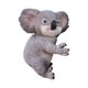 thumbnail image 1 of Adorno colgante de resina con forma de animales para jardín, colección de obras de arte creativas, regalo, adorno decorativo para jardín, patio trasero y cerca exterior. Koala estilo B, 1 of 8