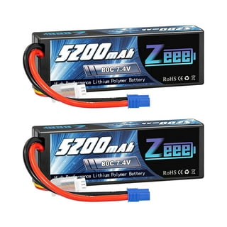 Zeee 7.2V 3600mAh RC NiMH Battery with Tamiya Plug for RC Car RC Truck  Associated HPI Losi Kyosho Tamiya Hobby(2 Pack)