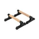 thumbnail image 3 of 2 barras de madera para fitness, estructura robusta, soporte portátil para el cuerpo. 33cm, 3 of 9