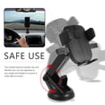 thumbnail image 3 of Miangastore Vehicle Phone Bracket Plastic Metal 1Set 4.0x3.3x9.4in, 3 of 8