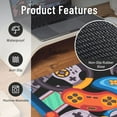 thumbnail image 2 of XMXT Non-Slip Gaming Mouse Pad, Variety Cartoon Handle Mousepad Computer Keyboard Mats Desk Pads Office Decor Accessories, 15.8"x29.5", 2 of 8
