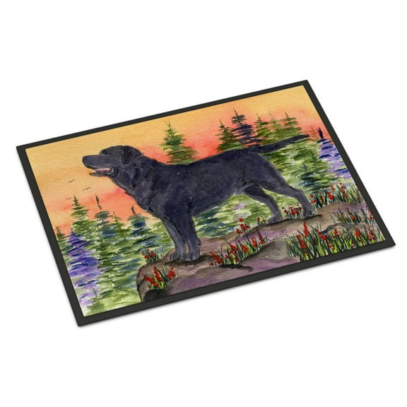 Carolines Treasures SS8624JMAT Labrador Doormat 24x36 36"L x 24"W multicolor
