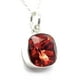thumbnail image 5 of Collar Zvezda Cushion color Scarlet plata .925 Zvezda ZCO-CUSH12-SCA, 5 of 5