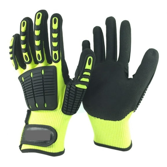A5 Cut Resistant Anti Impact Vibration Glove Safety Working Mechanics Gloves ,Easy to Wear and Grip