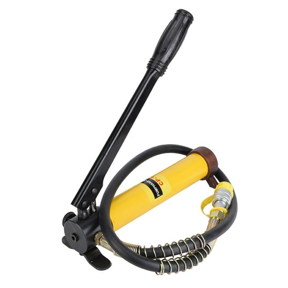 Material Handling Products Manual Hydraulic Pump, Cylinder 45# Steel 700Kg/Cm Hydraulic Jack, for Car Repairs Construction Work Car Body Frame Repair
