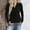 #198-Black, variant on Ounisa V Neck Long Sleeve Shirts for Women Casual Fall Tops Lightweight Tunic Sweaters Fashion Clothes Loose Fit 2025