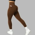 thumbnail image 2 of SONXAHE Womens Seamless Leggings High Waist Pockets Active Workout Yoga Pants, 2 of 5