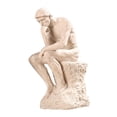 thumbnail image 2 of Estatua de hombre pensador perfecl Auguste Rodin sentado Arena, 2 of 6