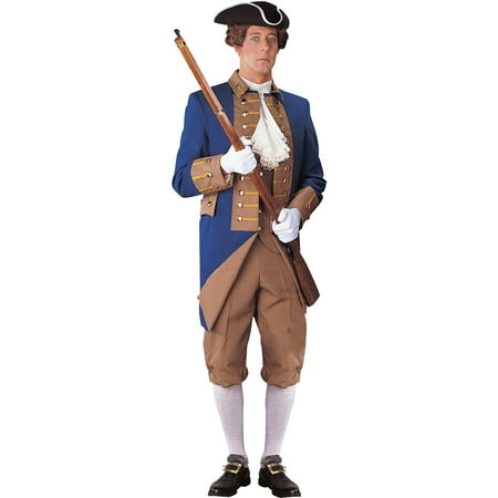 American Revolution Officer Adult Halloween Costume