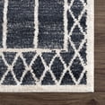 thumbnail image 5 of Abani Nuevo Collection Mid Century Modern Cream Diamond Framed 6' x 9' Area Rug, 5 of 5