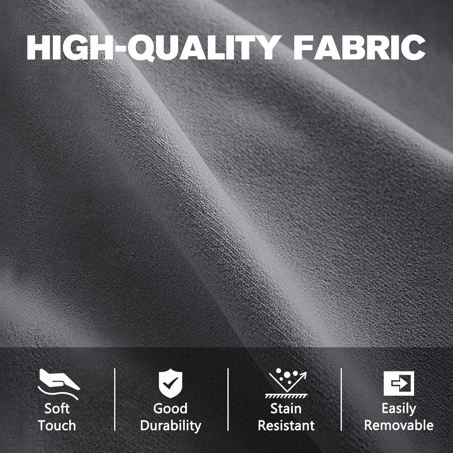 Simenmax 3FT Bean Bag Chair Beanbag, Oversized Lazy Sofa Living Room Furniture with Removable Washable Cover