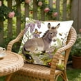 thumbnail image 6 of Seyotauo Forest Animal Decor Throw Pillow Covers Farmhouse Animal Home Decorative Couch Soft Cushion Covers,18x18 Inch Pillow Covers for Rustic Room Sofa Chair Living Room Bedroom Gift, 6 of 6