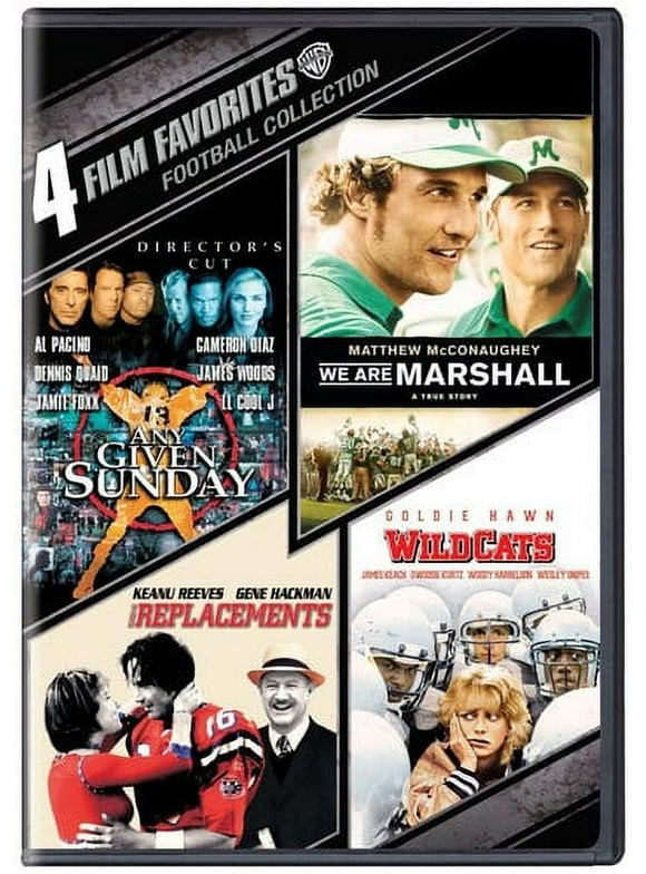 4 Film Favorites: Football Collection (DVD), Warner Home Video, Drama