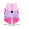 thumbnail image 2 of unbranded Pet Dog Winter Vest Soft Warm Cotton Jacket for Outdoor Running and Walking in, 2 of 8