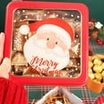 thumbnail image 3 of ACDANC Christmas Cookie Tins with Lids Large Christmas Cookie Boxes Metal Christmas Empty Tins Santa Tinplate Xmas Gift Box for Christmas Holiday Candies Treats Cookie Storage Container, 3 of 7
