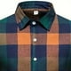 thumbnail image 3 of Camisa Cuadros Hombre Casual Slim Fit Manga Larga Moda, 3 of 8