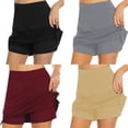 thumbnail image 4 of Women's Active Athletic Skorts Workout Running Tennis Golf Skirt with Pocket,Size S - XXL, 4 of 7