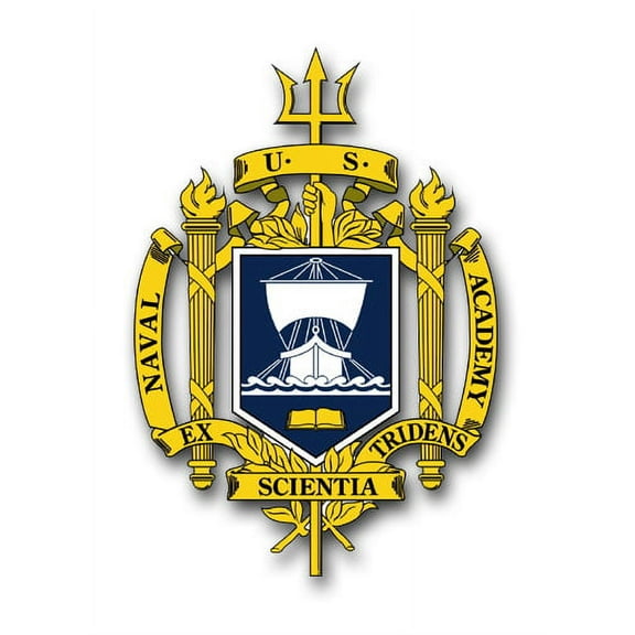 3.8 Inch US Naval Academy Vinyl Transfer Decal