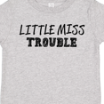 thumbnail image 4 of Inktastic Little Miss Trouble Girls Toddler T-Shirt, 4 of 5