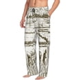 thumbnail image 3 of Kdxio Rice Harvest Print Men's Sleep Pajama Pant Lounge Pants with Pockets, 3 of 8
