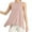 Pink, variant on Lixiuxyad Women Strap tank top Women's Tanks & For Daily Wear Sports And Yoga Round Neck Sleeveless Hollow Back Design For Comfort And Style(Black S)