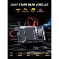 thumbnail image 3 of Jump Starter with Air Compressor,6000A Battery Jump Box for All Gas or Up to 12L Diesel, 160PSl Digital Tire Inflator with Emergency Light, 3 of 9