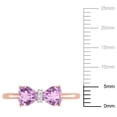 thumbnail image 2 of Everly Women's Amethyst 10k Rose Gold Ring, 2 of 7