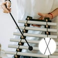 ITSELFER 2 Pairs Kids Percussion Instrument Sticks Portable Jazz Drum