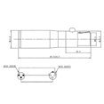 thumbnail image 2 of XLR Mini 3 Pin Male to 4 Pin Female Audio Adapter Plug Connector Hi-Fi Signal Converter Adapter for Microphone Speaker, 2 of 5