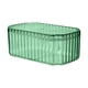 thumbnail image 1 of Caja de almacenamiento de joyas transparente, organizador de joyas, pendientes duraderos, ataúd de joyería cosmética estética para chimenea de mesa, f Verde Sunnimix cajas de joyas, 1 of 8
