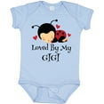 thumbnail image 3 of Inktastic Loved by My Gigi Ladybug Boys or Girls Baby Bodysuit, 3 of 5