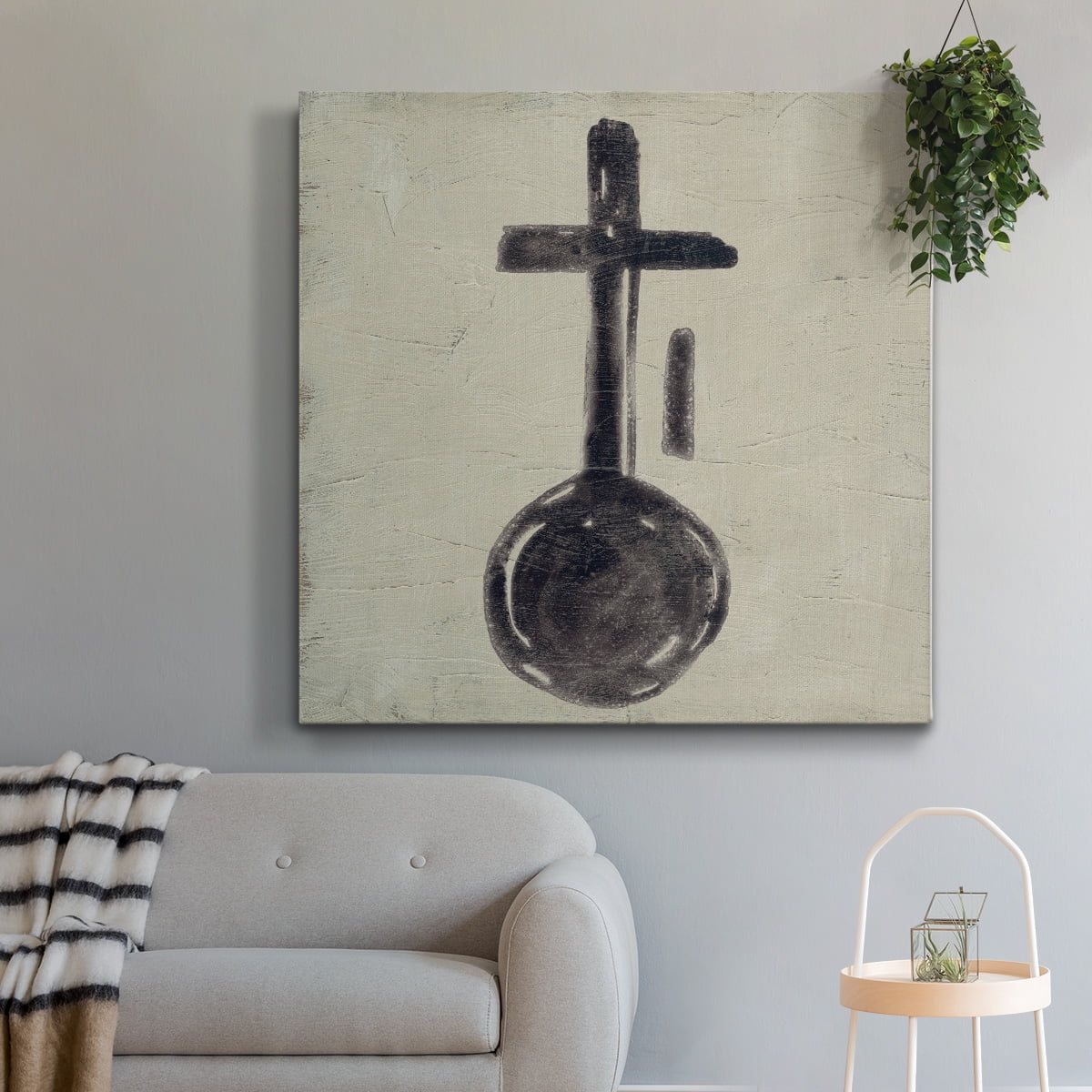 Wexford Home The Seven Principles V-Premium Gallery Wrapped Canvas, 16" x 16" - Ready to Hang
