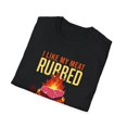 thumbnail image 4 of Hilarious Like My Meats Rubbed And My Pork Pulled Humorously Novelty Amusing Grill Broiling Charbroil Lover Unisex Softstyle T-Shirt, 4 of 4