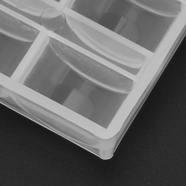 Caja de bobina transparente de 4 piezas de costura, caja de soporte de bobina, organizador de bobina de costura, caja de plástico de 25/36 rejillas, accesorios de costura para el hogar Amonsee NO