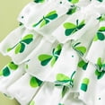 thumbnail image 5 of RMGVDSD Baby Girl Romper St Patrick's Day Outfit Suspender Sleeveless One Piece Bodysuit Onesie Sunsuit Cute Summer Clothes 0-3 Months, 5 of 5