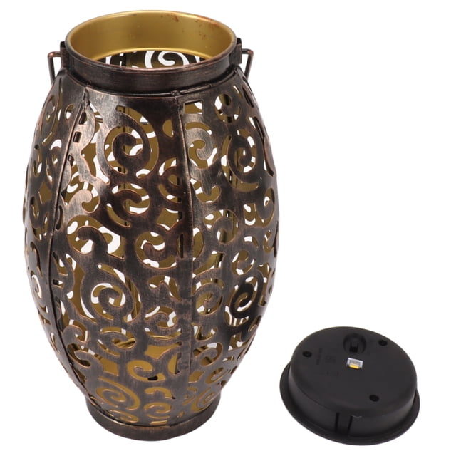 Solar Lantern,Outdoor Solar Lantern Elliptical Solar Hanging Lamp Solar Hanging Lantern Meticulously Designed