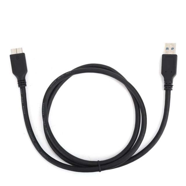 Cable adaptador USB tipo A a MicroB Cable de transmisión de disco duro externo para Seagate (1 metro)