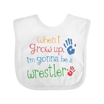 Inktastic Future Wrestler Wrestling Boys Baby Bib