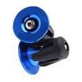 thumbnail image 4 of Jadeshay Tapón del Extremo del Manillar 2 uds Manillar de Bicicleta de Aluminio Colorido empuñaduras de Barra Tapones de Extremo Tapas Accesorio de Bicicleta(Azul), 4 of 5
